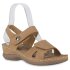 Damen Komfort Sandalen in Hellbraun