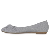 Damen Klassische Ballerinas in Grau