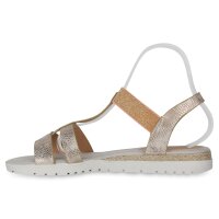 Damen Riemchensandaletten in Rose Gold