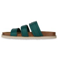 Damen Pantoletten in Grün