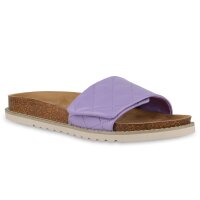 Damen Pantoletten in Helllila