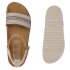 Damen Riemchensandalen in Beige
