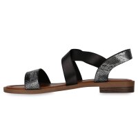 Damen Riemchensandalen in Schwarz