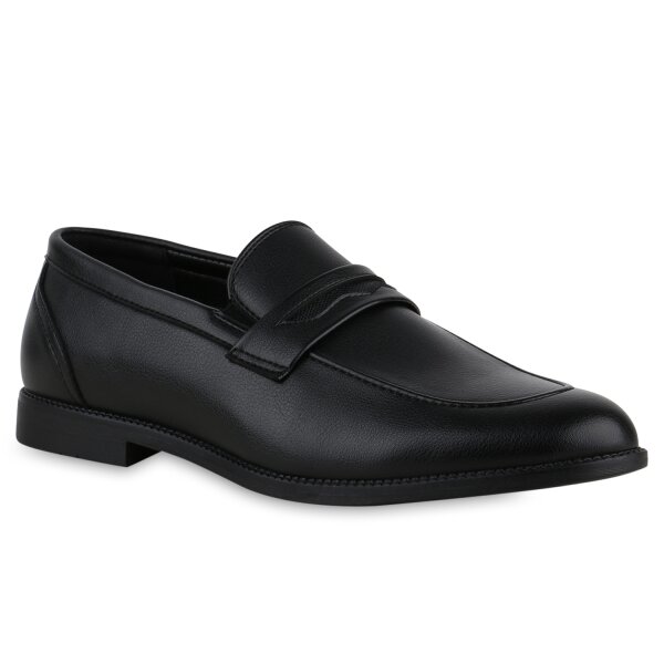 Herren Klassische Slippers in Schwarz