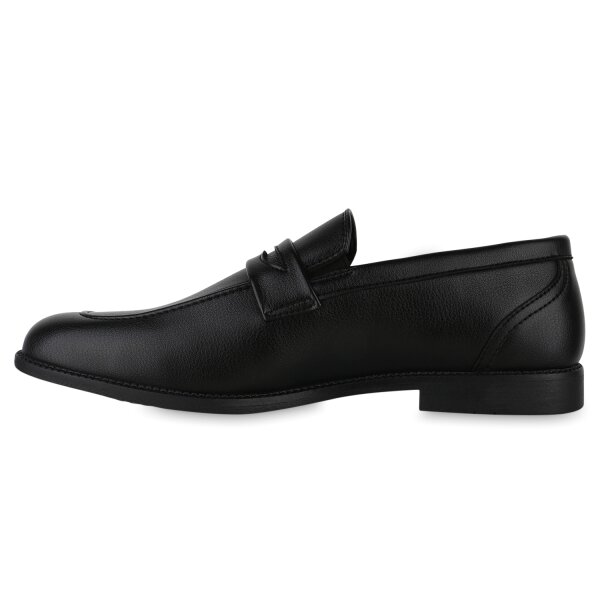 Herren Klassische Slippers in Schwarz