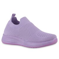 Damen Slip Ons in Helllila