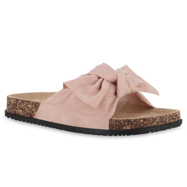 Damen Pantoletten in Rosa