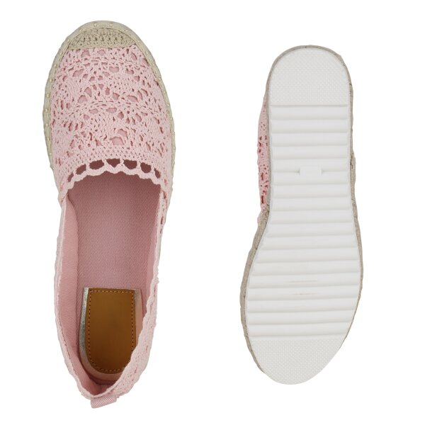 Damen Espadrilles in Rosa
