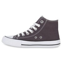 Damen Sneaker High in Dunkelgrau