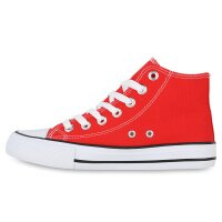 Damen Sneaker High in Rot