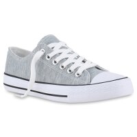 Damen Sneaker Low in Hellgrau