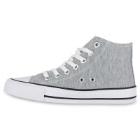 Herren Sneaker High in Hellgrau