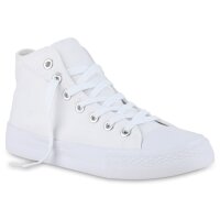 Herren Sneaker High in Weiss