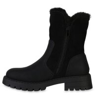 Damen Klassische Stiefeletten in Schwarz
