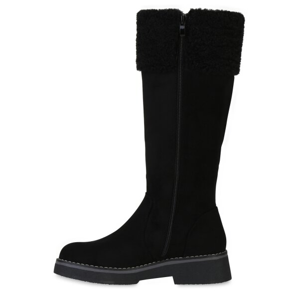 Damen Winterstiefel in Schwarz