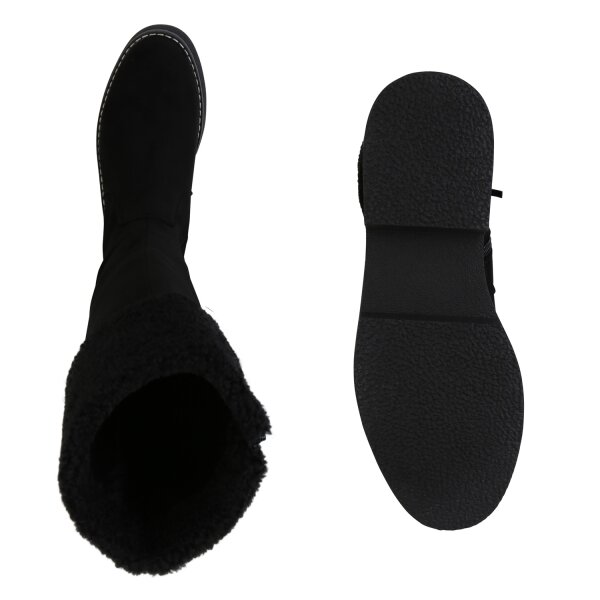Damen Winterstiefel in Schwarz