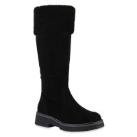Damen Winterstiefel in Schwarz