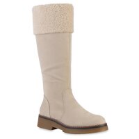 Damen Winterstiefel in Beige