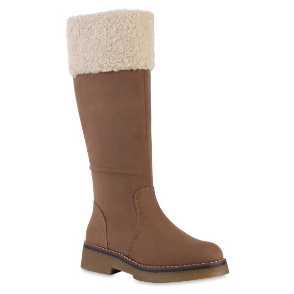 Damen Winterstiefel in Braun