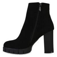 Damen Klassische Stiefeletten in Schwarz