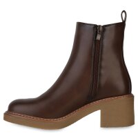 Damen Klassische Stiefeletten in Braun