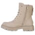 Damen Schnürstiefeletten in Beige