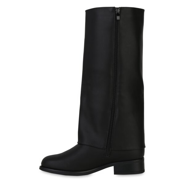 Damen Klassische Stiefel in Schwarz