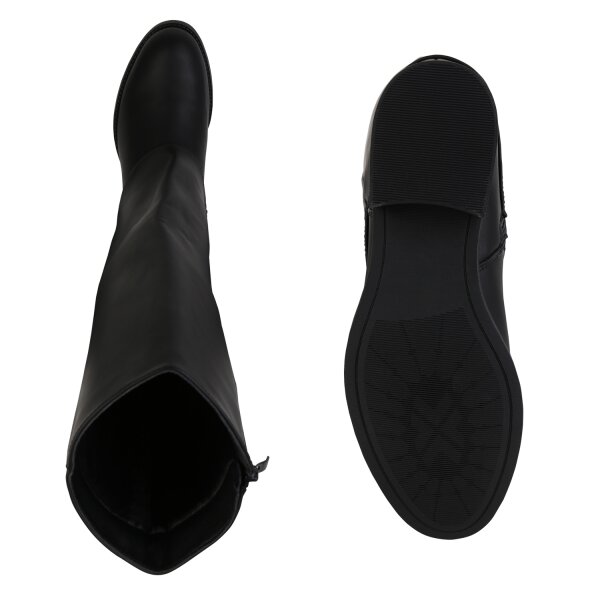 Damen Klassische Stiefel in Schwarz