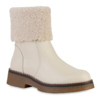 Damen Klassische Stiefeletten in Beige