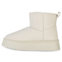 Damen Winter Boots in Beige