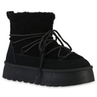 Damen Winter Boots in Schwarz