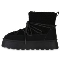 Damen Winter Boots in Schwarz