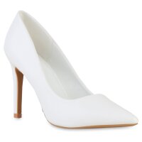 Damen Spitze Pumps in Weiss