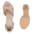 Damen High Heels in Rosa Velours