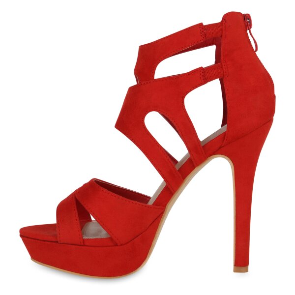 Damen High Heels in Rot
