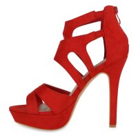 Damen High Heels in Rot