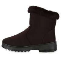 Damen Winter Boots in Braun