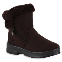 Damen Winter Boots in Braun