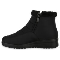 Damen Winter Boots in Schwarz