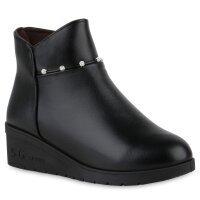 Damen Winter Boots in Schwarz