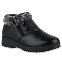 Damen Winter Boots in Schwarz