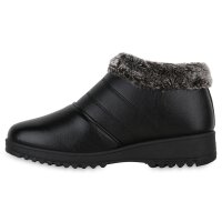 Damen Winter Boots in Schwarz