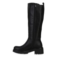 Damen Klassische Stiefel in Schwarz