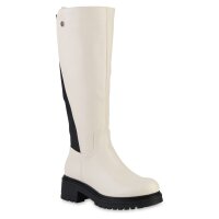 Damen Klassische Stiefel in Beige