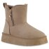 Damen Winter Boots in Khaki