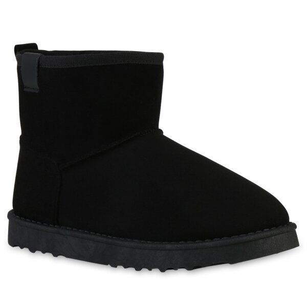 Damen Winter Boots in Schwarz