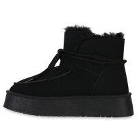 Damen Winter Boots in Schwarz