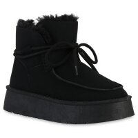 Damen Winter Boots in Schwarz
