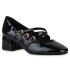 Damen Mary Janes in Schwarz Lack