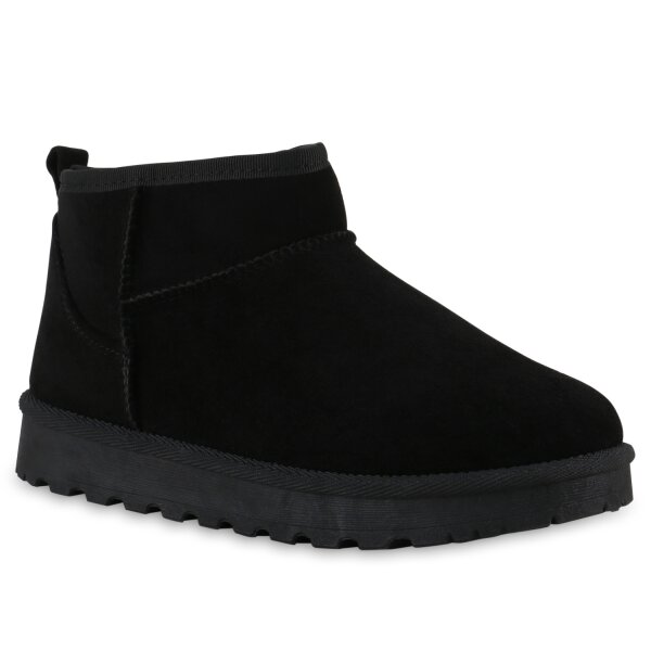 Damen Winter Boots in Schwarz